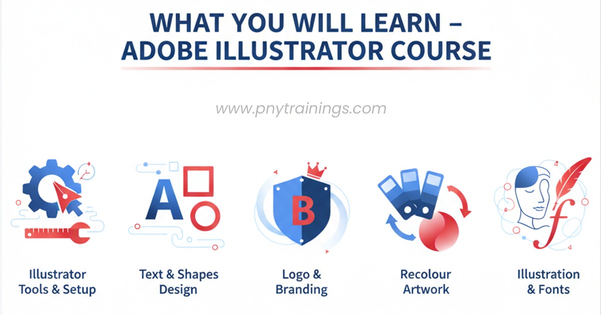 What will you learn from Adobe Illustrator course